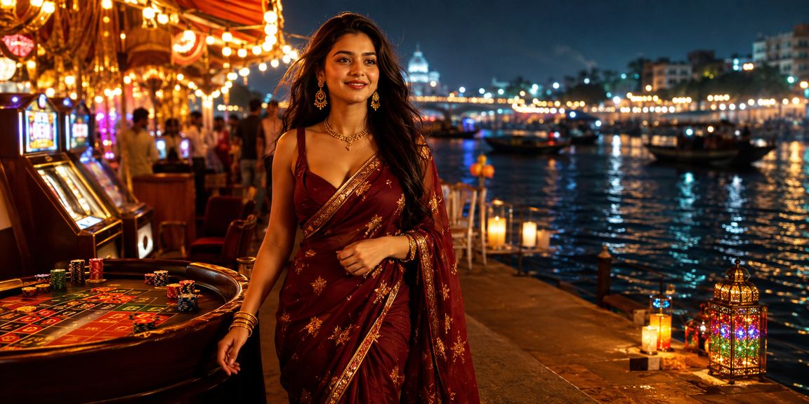 বোওগুরার স্লট গেম খেলায় প্রাকৃতিক সৈকতের দৃশ্য